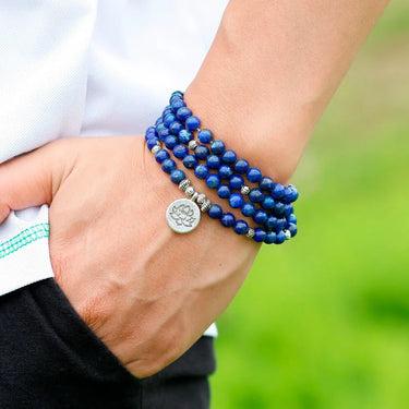Lapis Lazuli Inspiration Mala YourSoulPlace.com